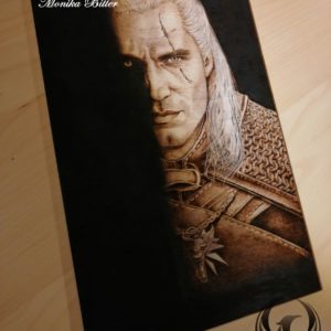 Pirográfia-Witcher-Vaják-Geralt-of-Rivia-Henry-Cavill-pirográf-portré-bitter-mónika-pirodream