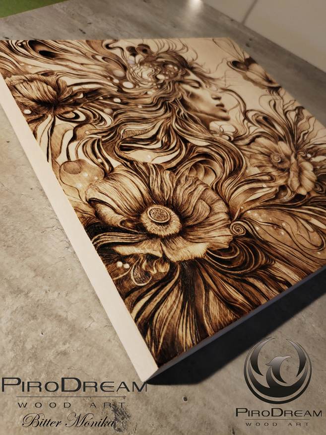 Pirográfia - Harmónia tűzgrafika