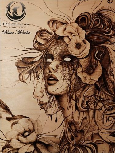 Pirográfia, tűzgrafika, faégetés