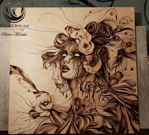 Pirográfia, tűzgrafika, faégetés