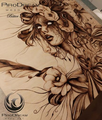 Pirográfia, tűzgrafika, faégetés